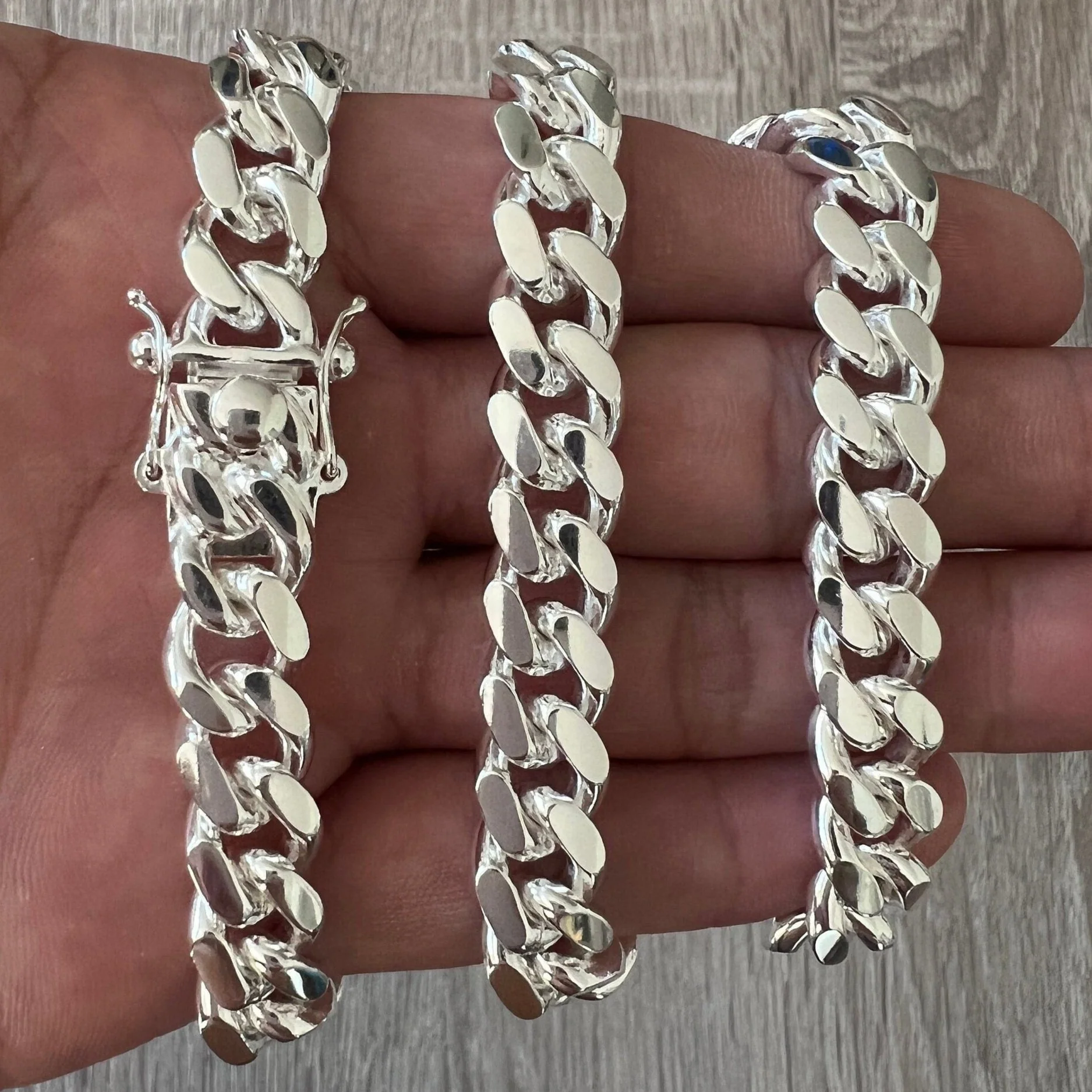 10mm Miami Cuban Box Lock Necklace - Image 5