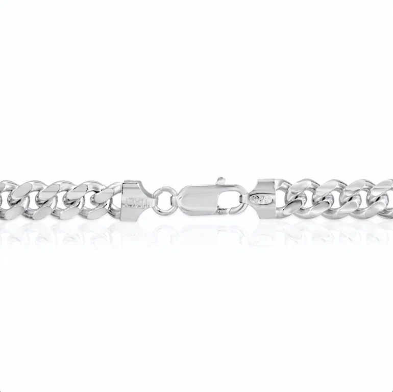 10mm Miami Cuban Lobster Necklace - Image 3