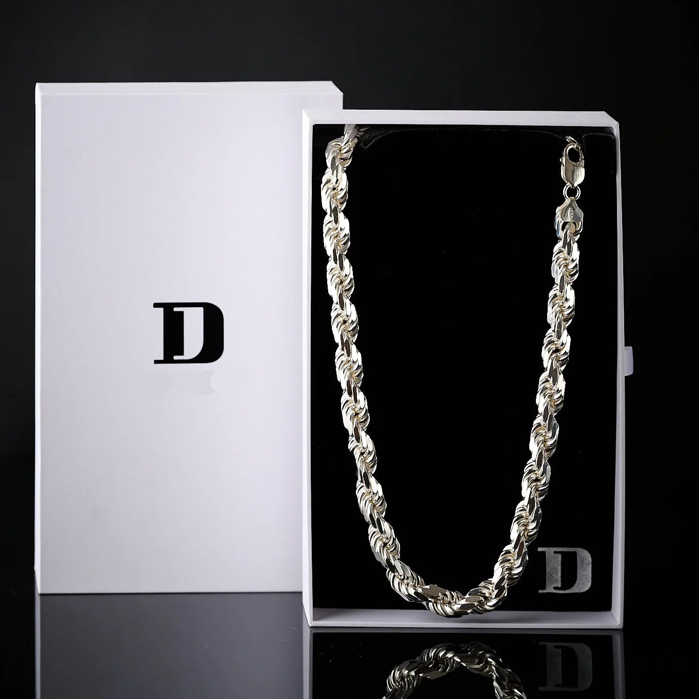 925 Rope Necklace DC - Image 6
