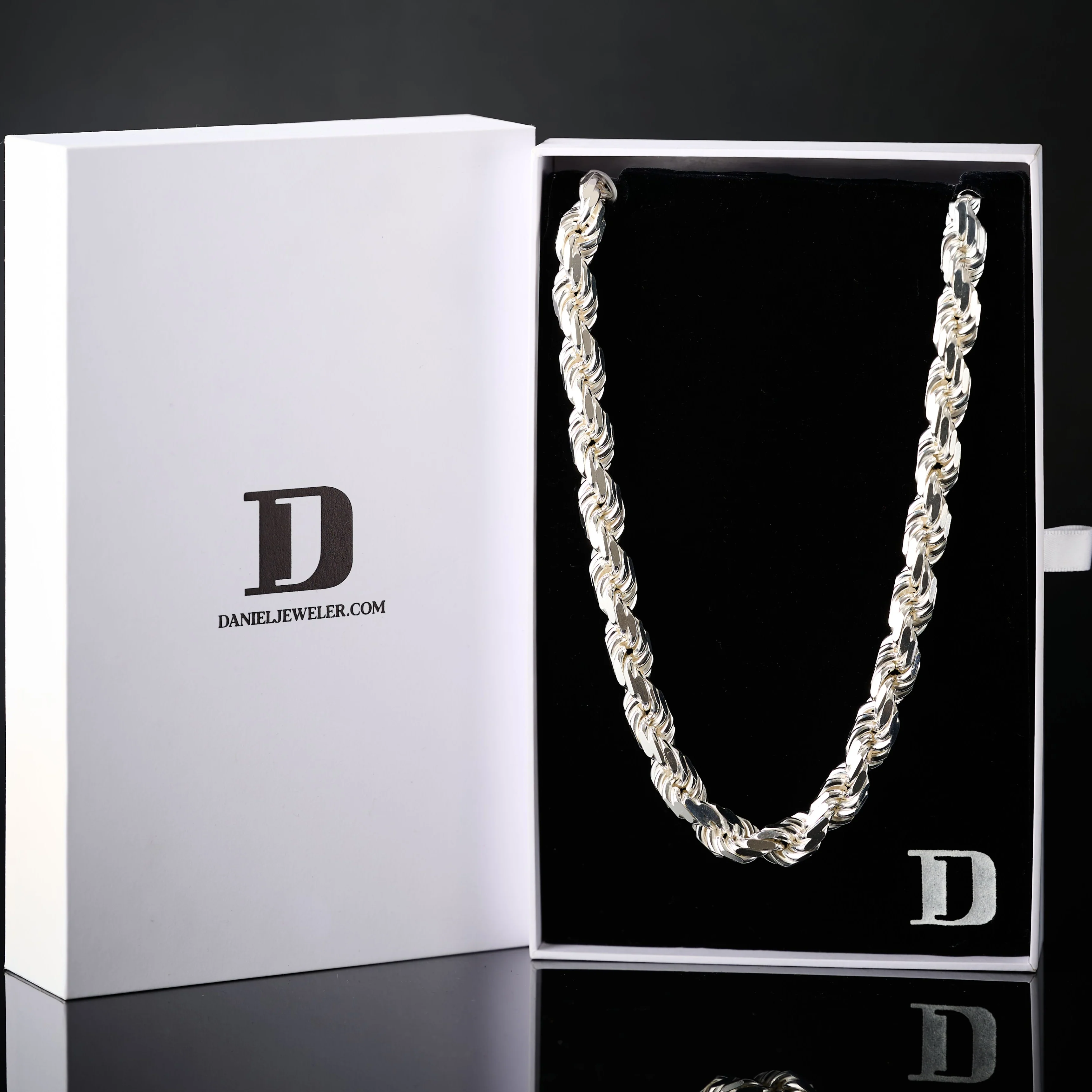 11MM 925 Rope Necklace DC