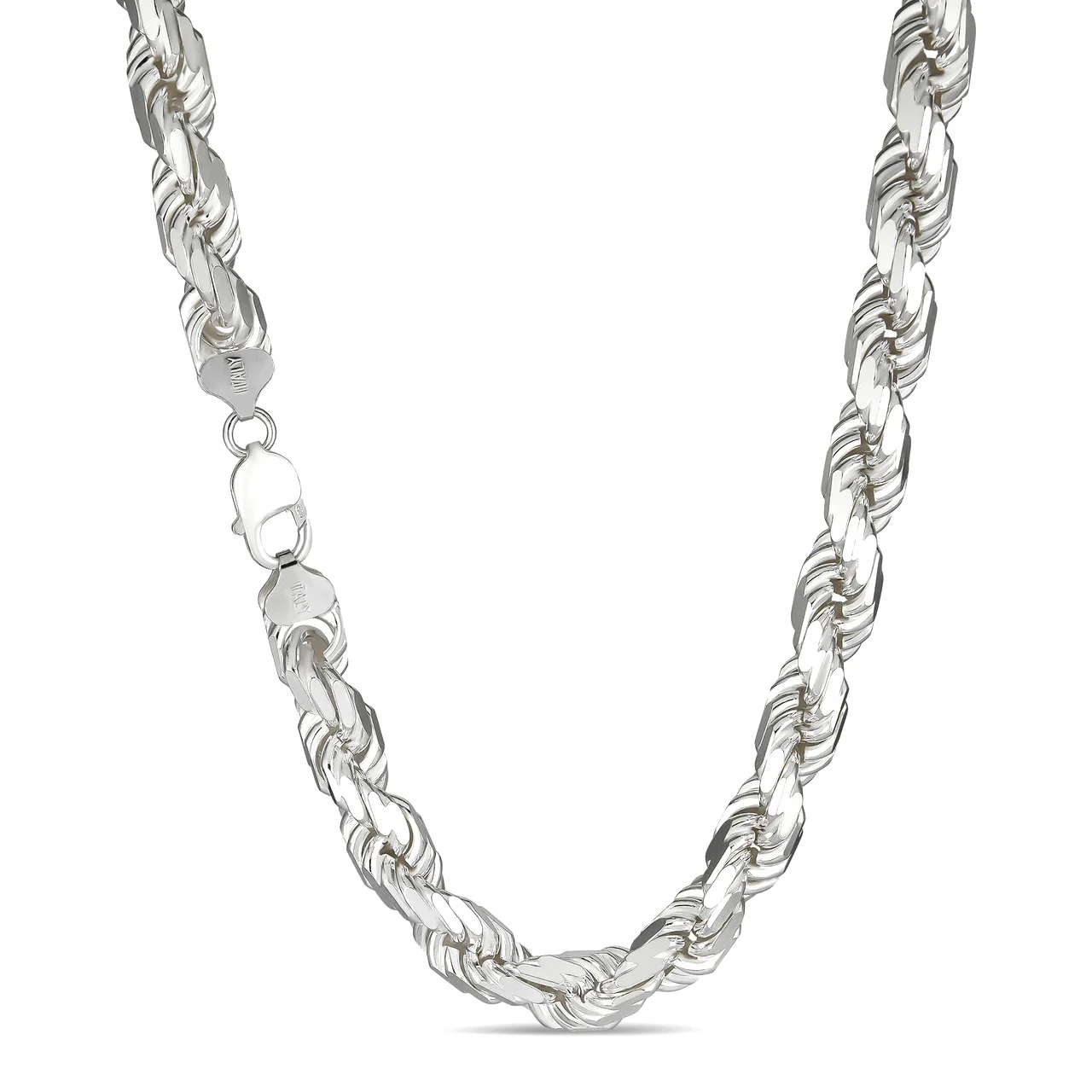 11MM 925 Rope Necklace DC - Image 2