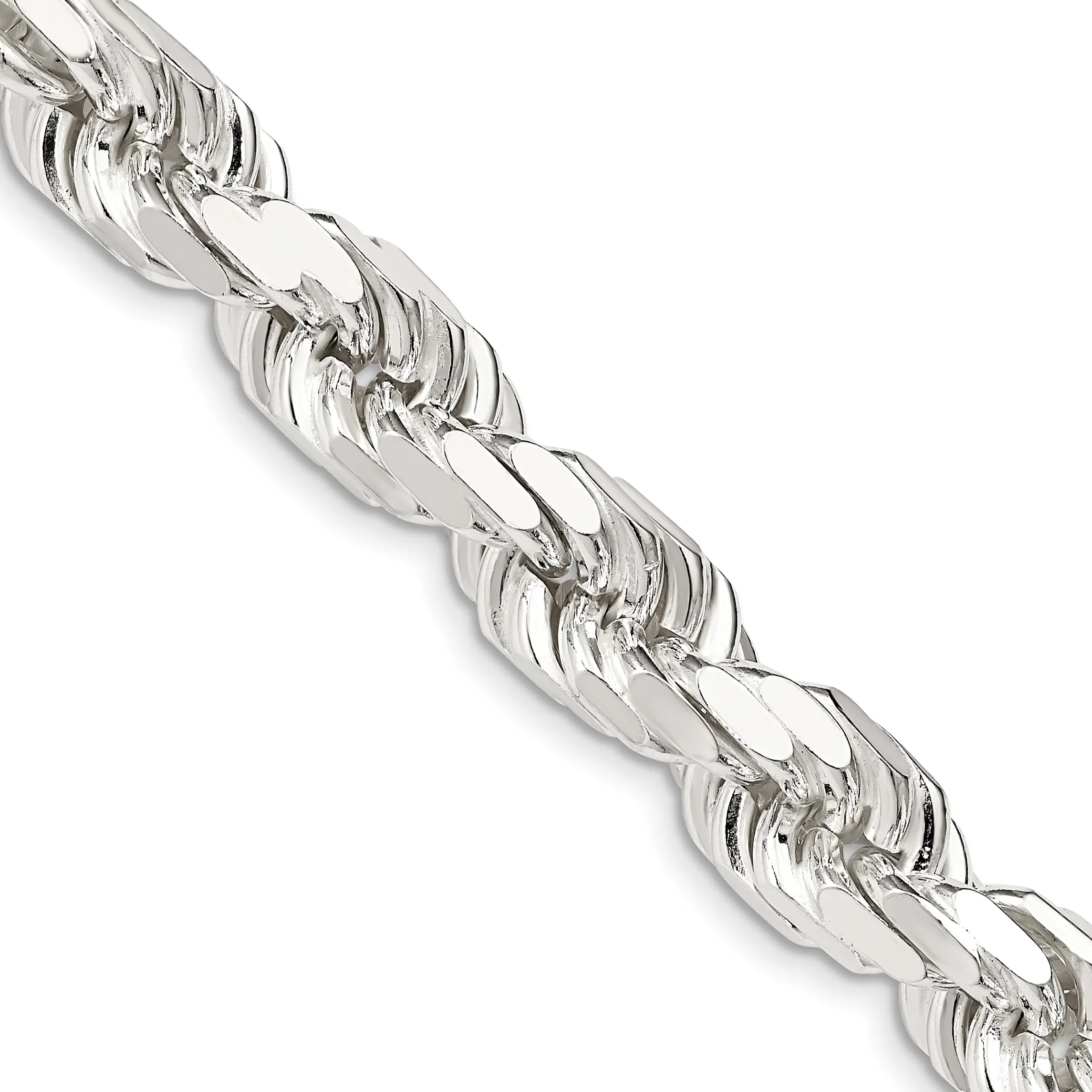 11MM 925 Rope Necklace DC - Image 3