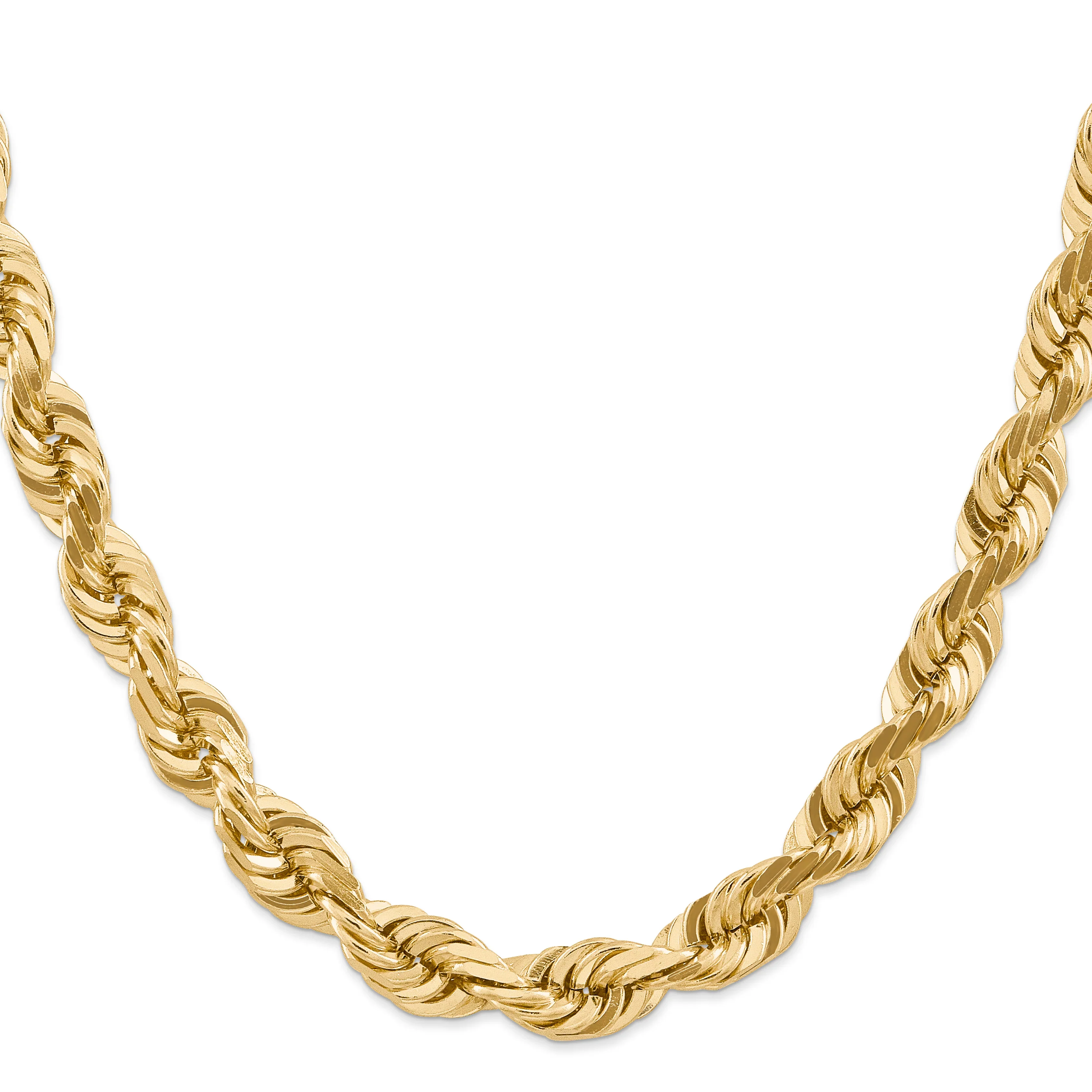 11mm Rope 14K Gold Vermeil 925 Chain DC - Image 4