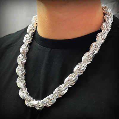 16.5MM ROPE 925 CHAIN DC - Image 2