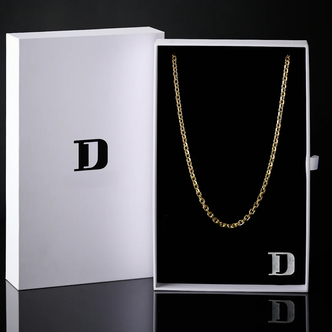 Cable 14K Gold Vermeil 925 Chain - Image 4