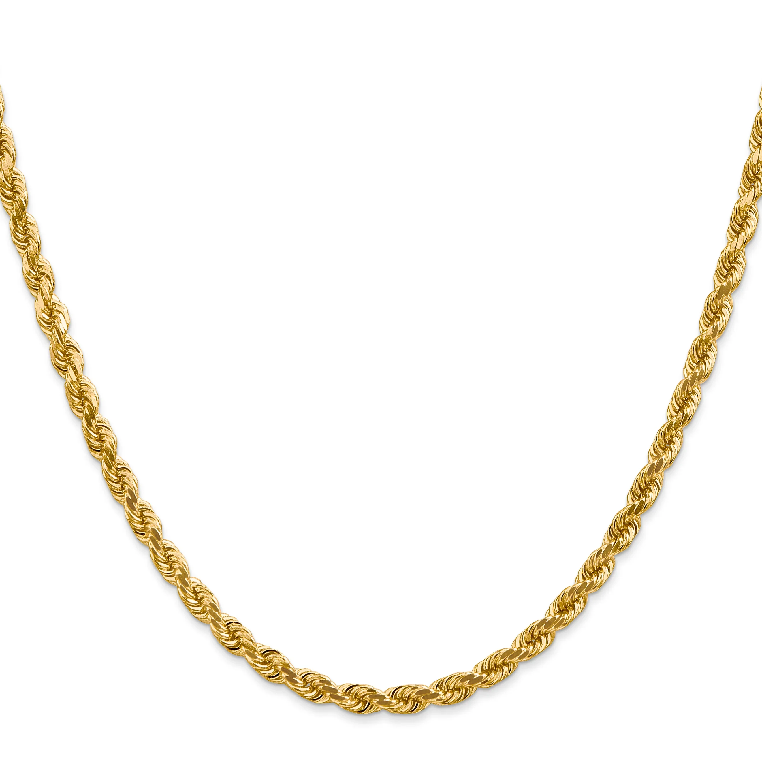 4MM Rope 14K Gold Vermeil 925 Chain DC - Image 3