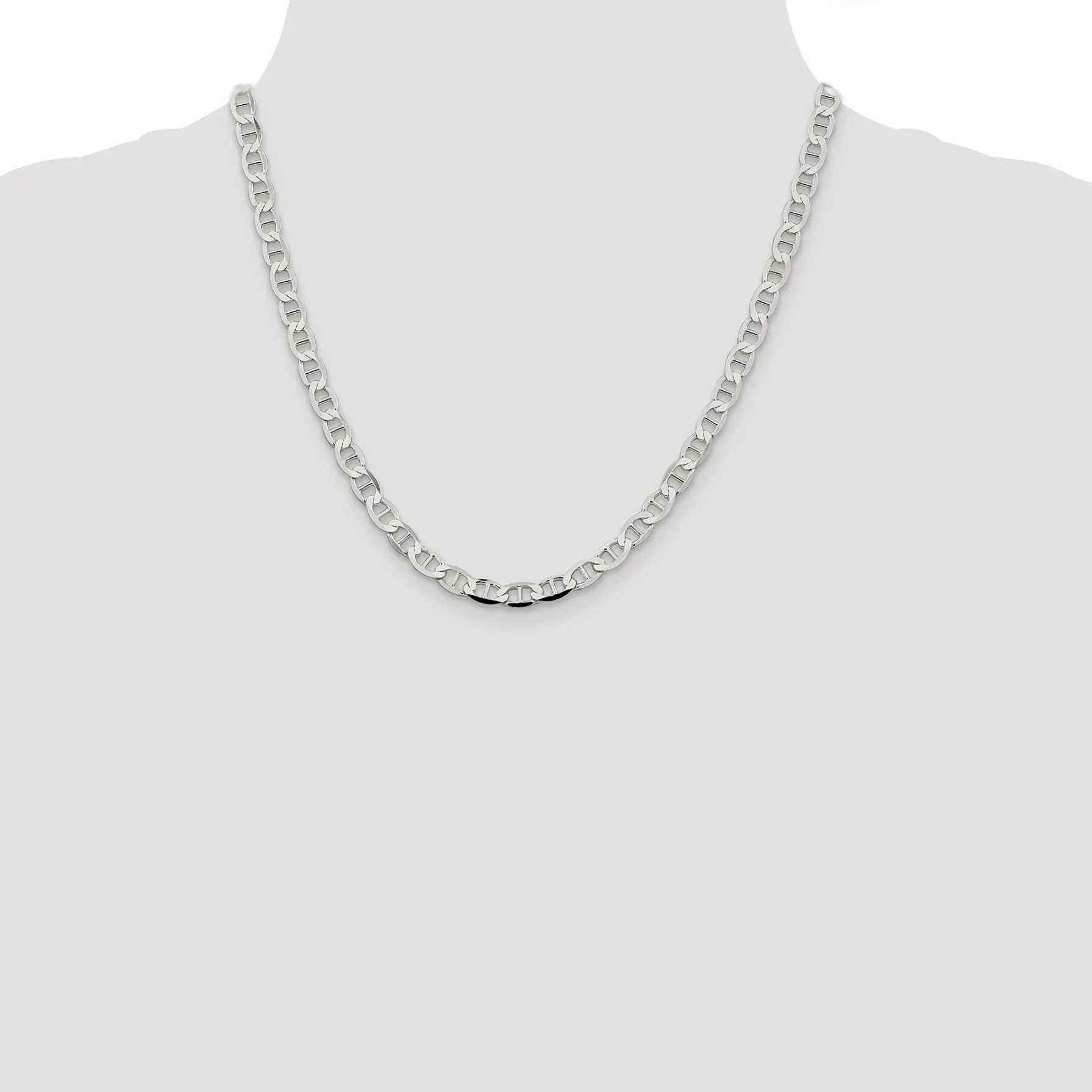 6mm 925 Mariner Chain - Image 4