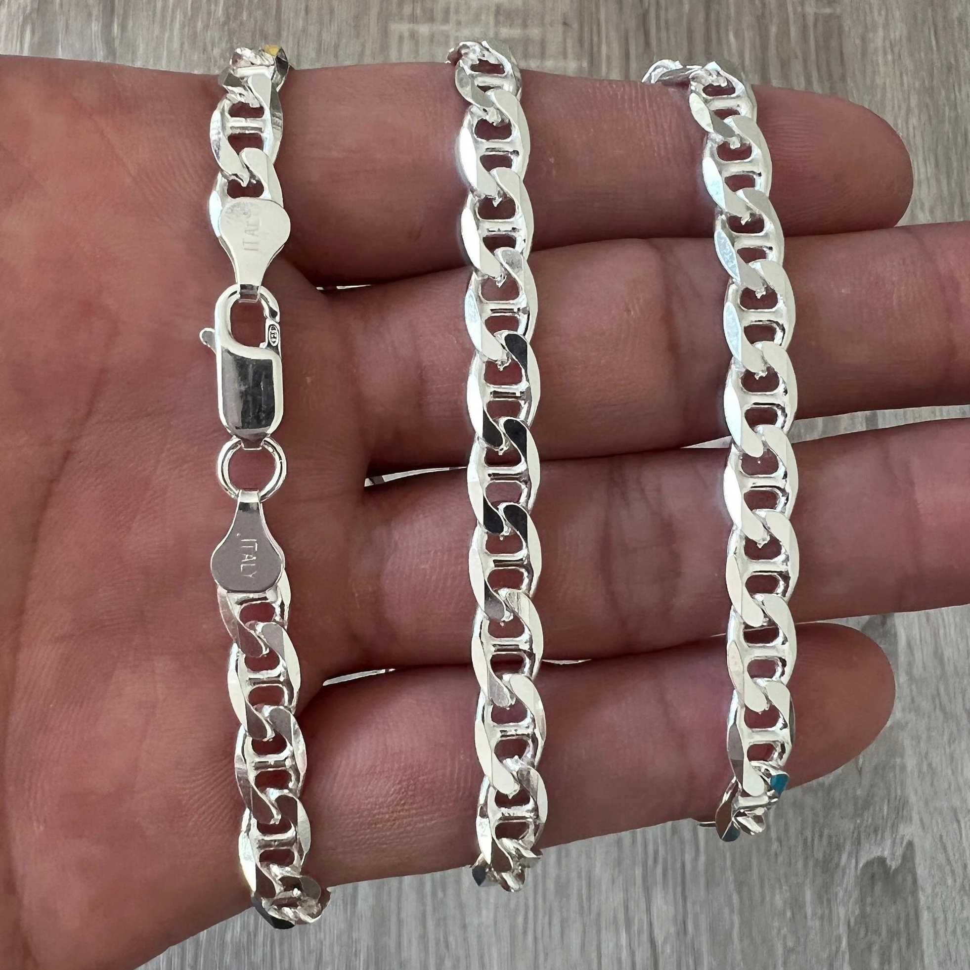 6mm 925 Mariner Chain - Image 5