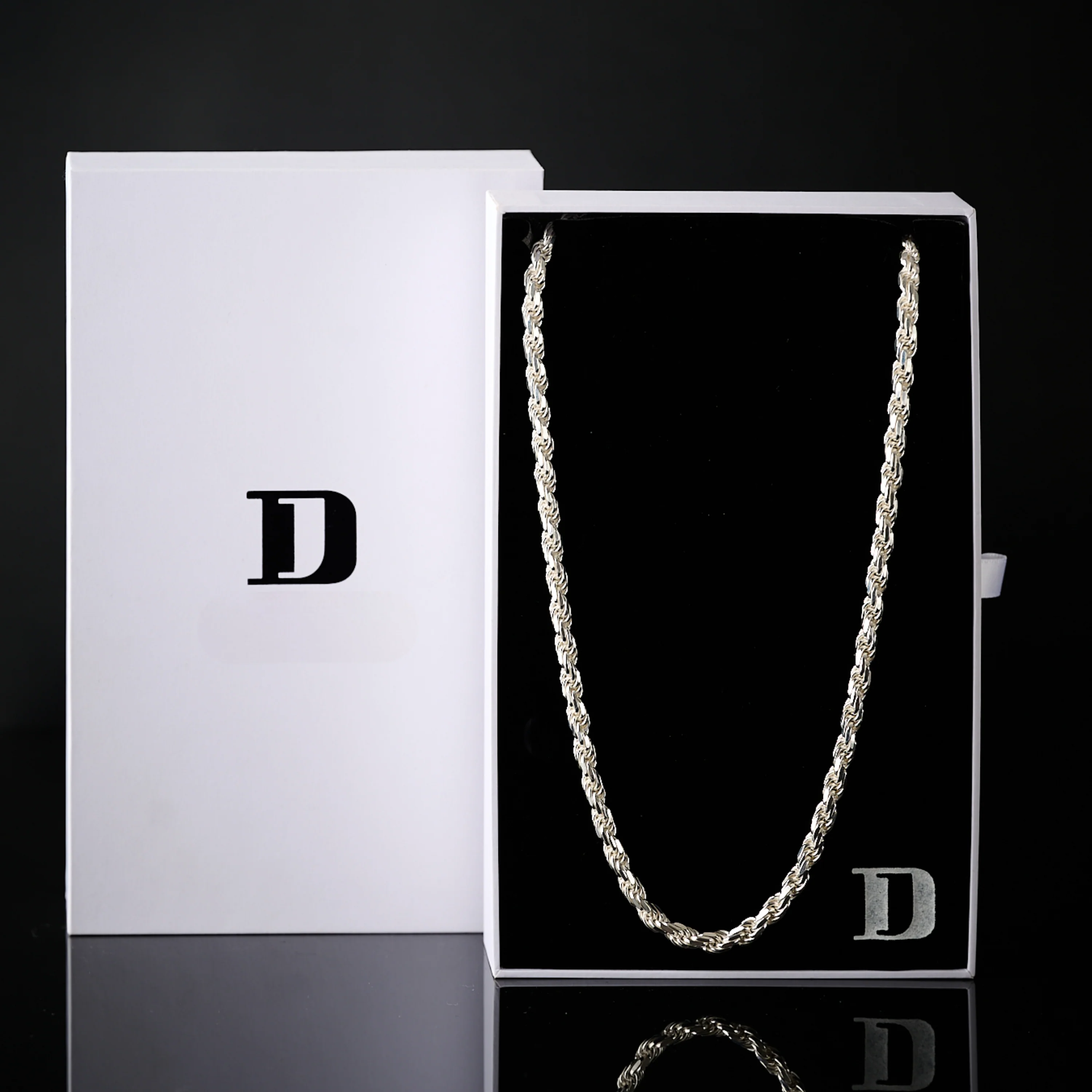 925 Rope Necklace DC - Image 9