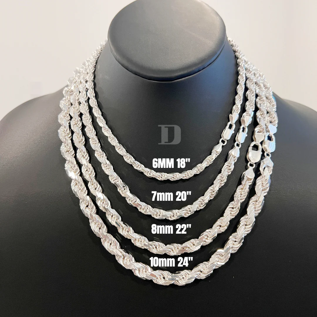 4MM ROPE 925 CHAIN DC - Image 5
