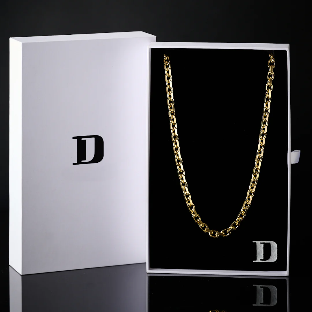Cable 14K Gold Vermeil 925 Chain - Image 3