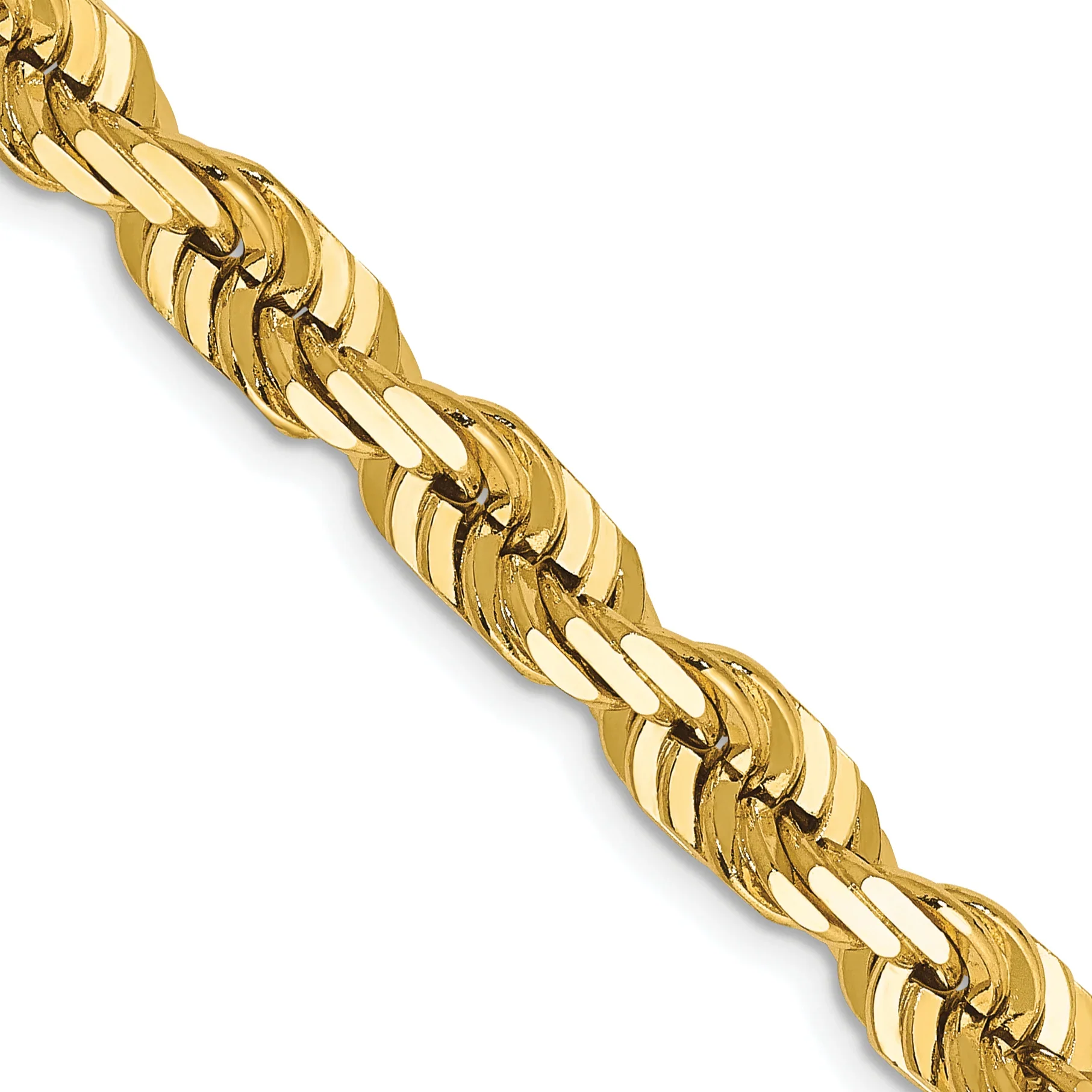 6mm Rope 14K Gold Vermeil 925 Chain DC