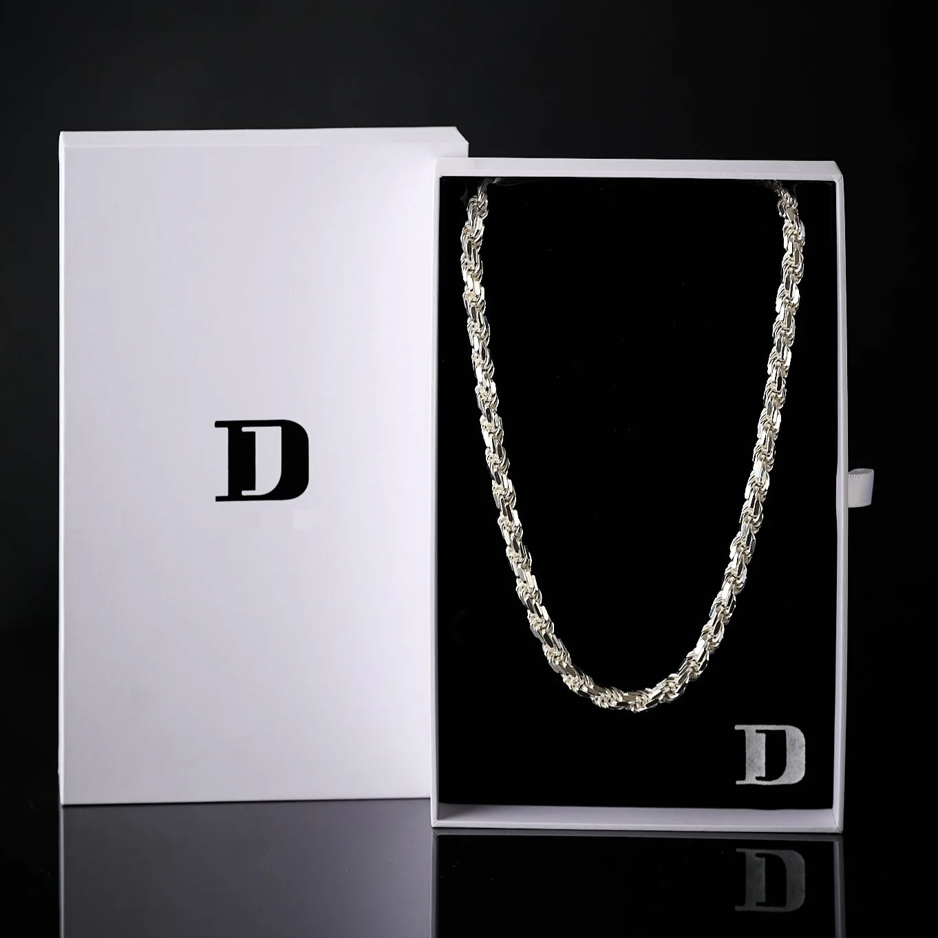 925 Rope Necklace DC - Image 8