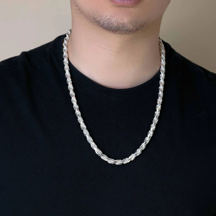 7MM ROPE 925 CHAIN DC - Image 6
