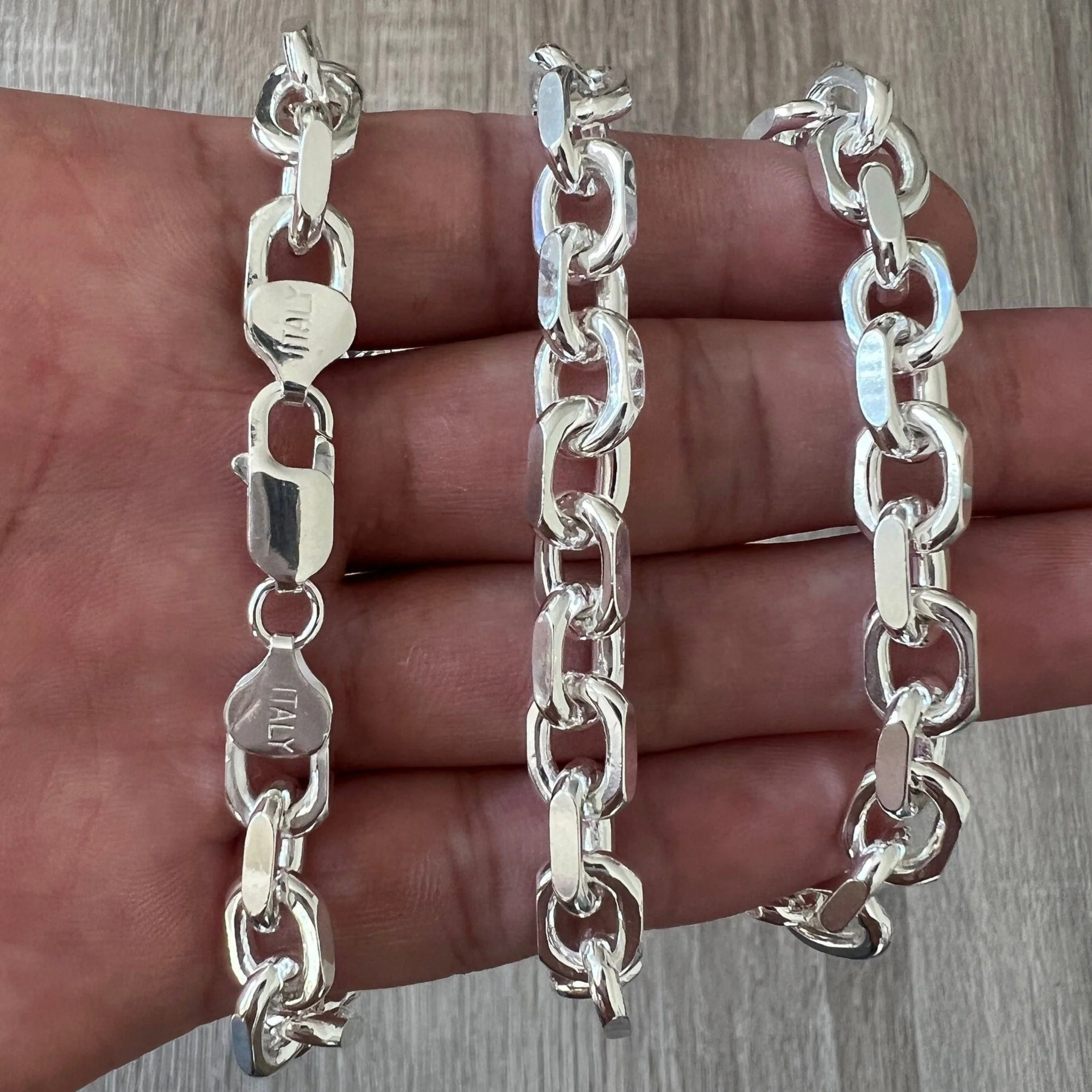 8mm Cable 925 Chain - Image 5