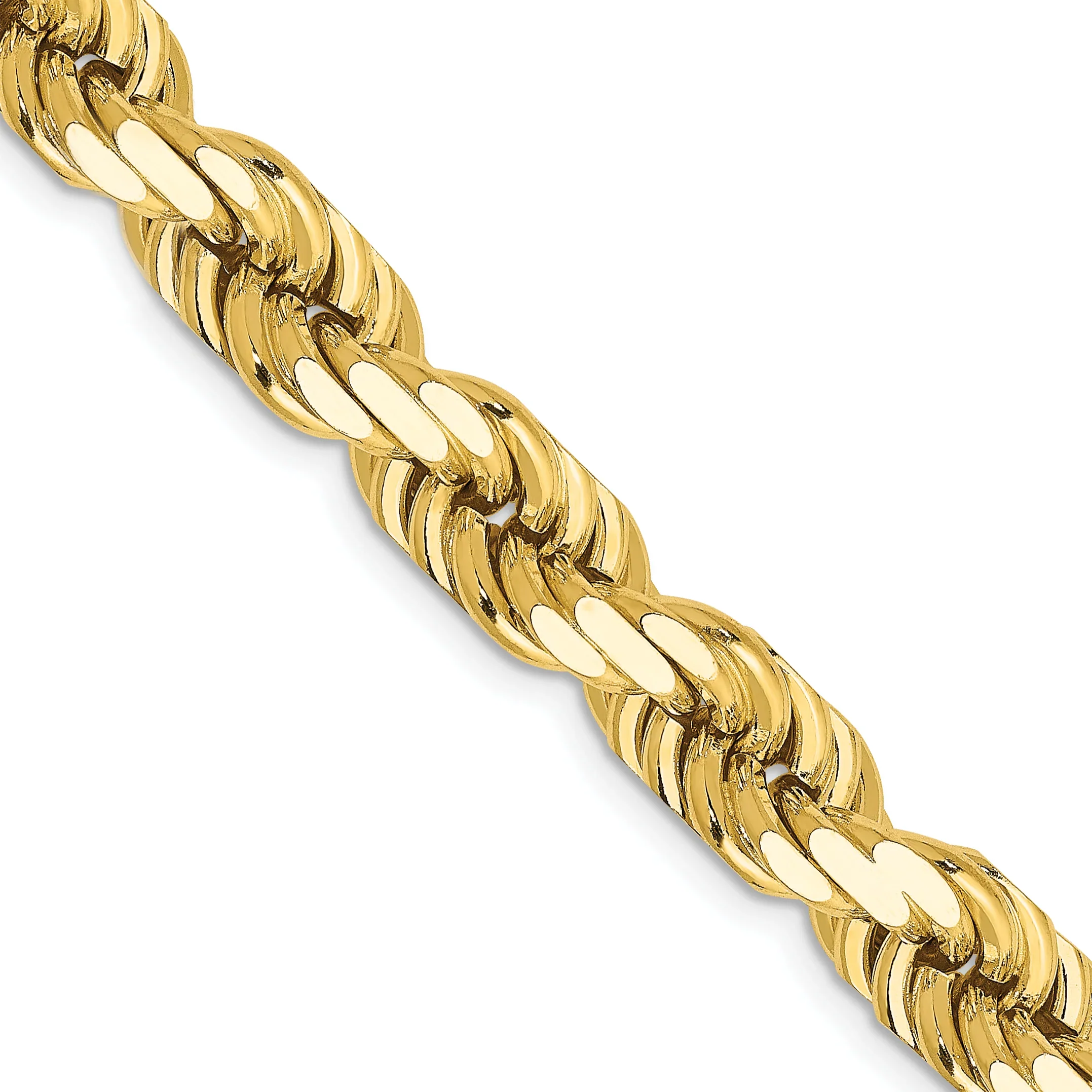 8MM Rope 14K Gold Vermeil 925 Chain DC