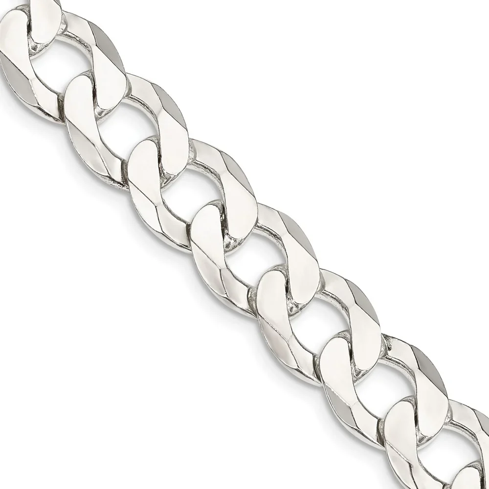 925 FLAT CUBAN CHAIN - Image 2