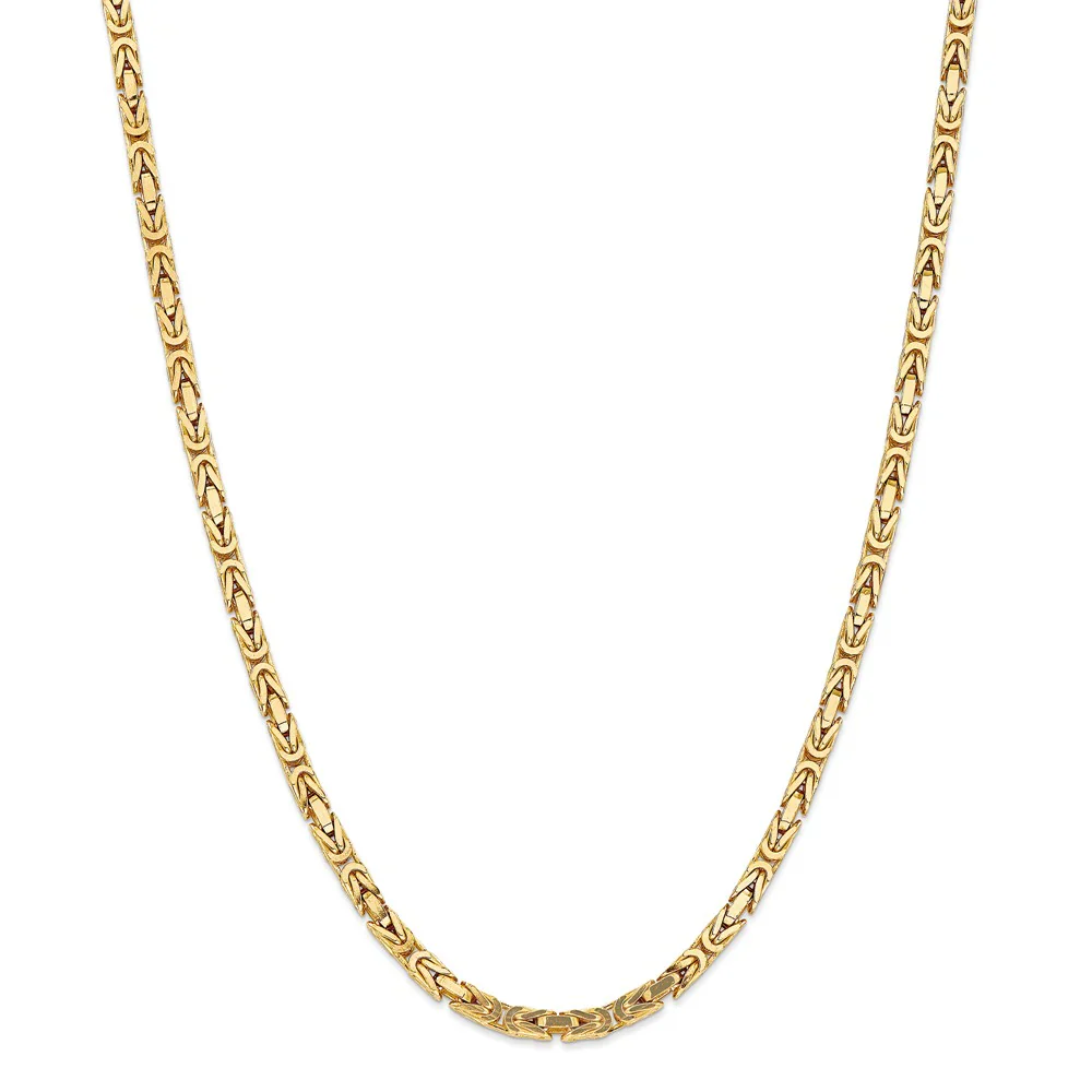 Byzantine 14K Gold Vermeil 925 Chain - Image 9