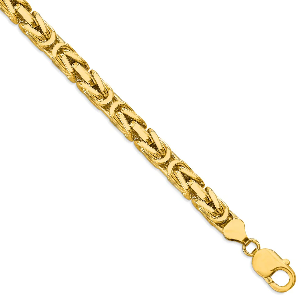 Byzantine 14K Gold Vermeil 925 Chain - Image 5