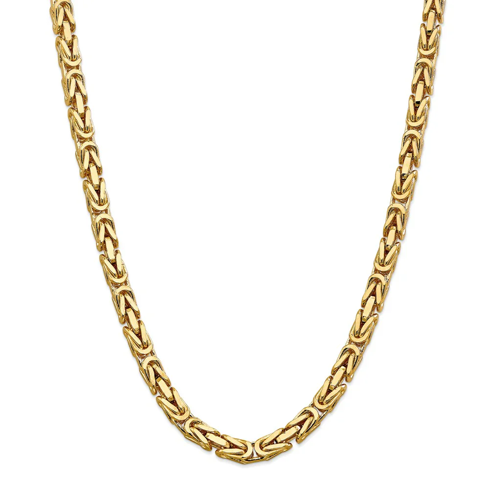 Byzantine 14K Gold Vermeil 925 Chain - Image 8