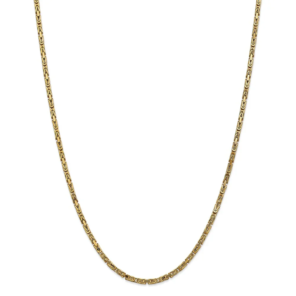 Byzantine 14K Gold Vermeil 925 Chain - Image 10