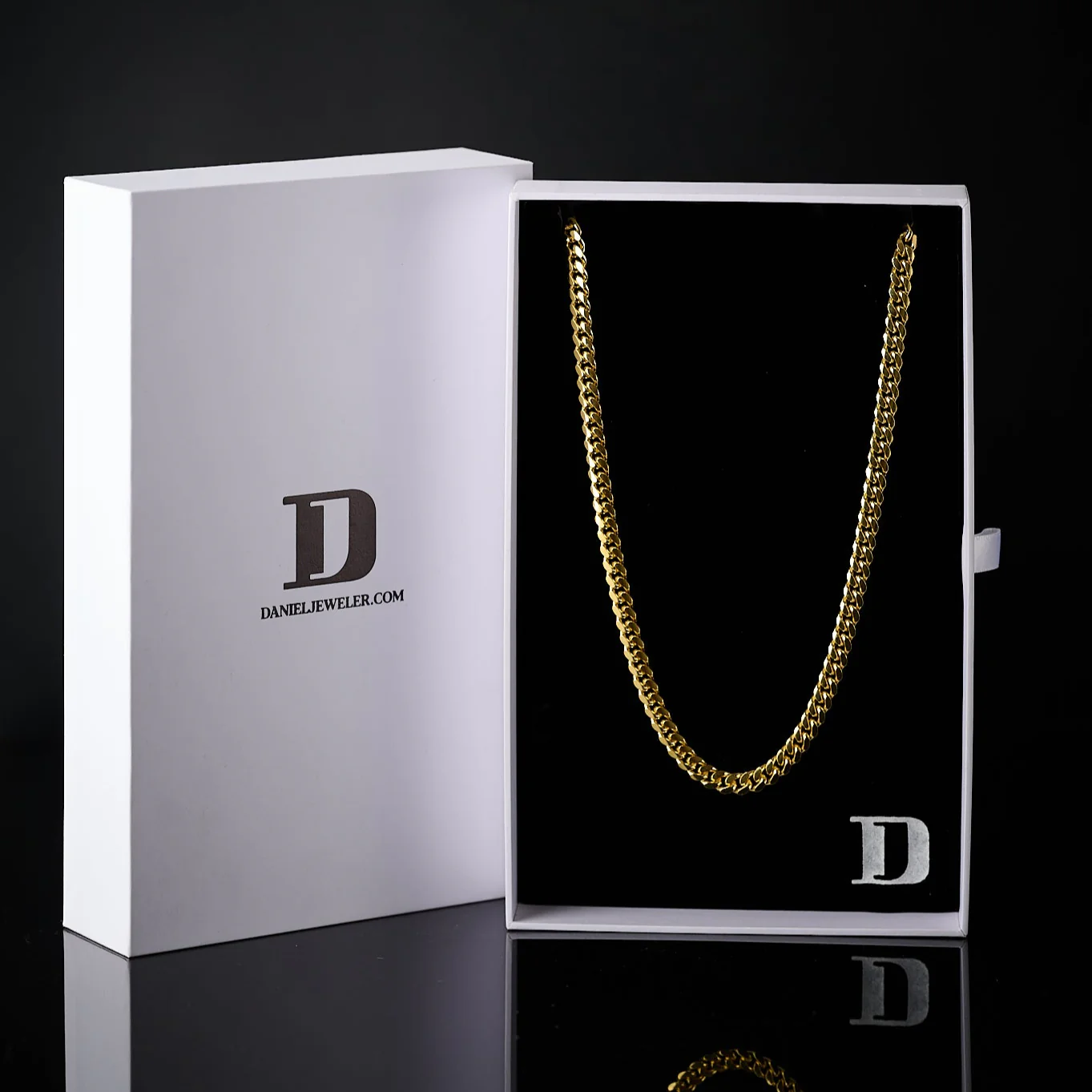Miami Cuban 14K Gold Vermeil 925 Chain - Image 3