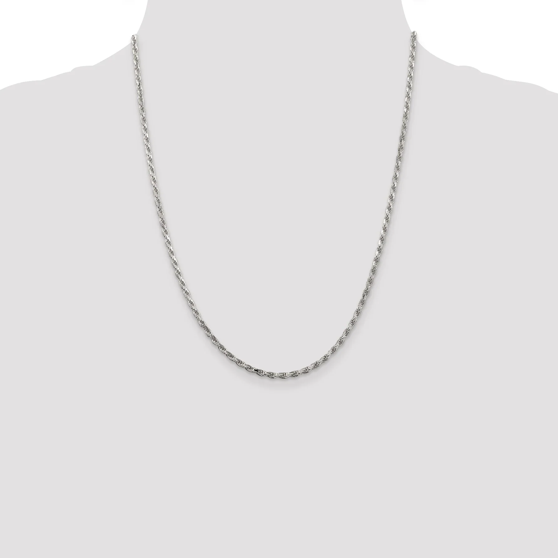 2.5MM ROPE 925 CHAIN DC - Image 3