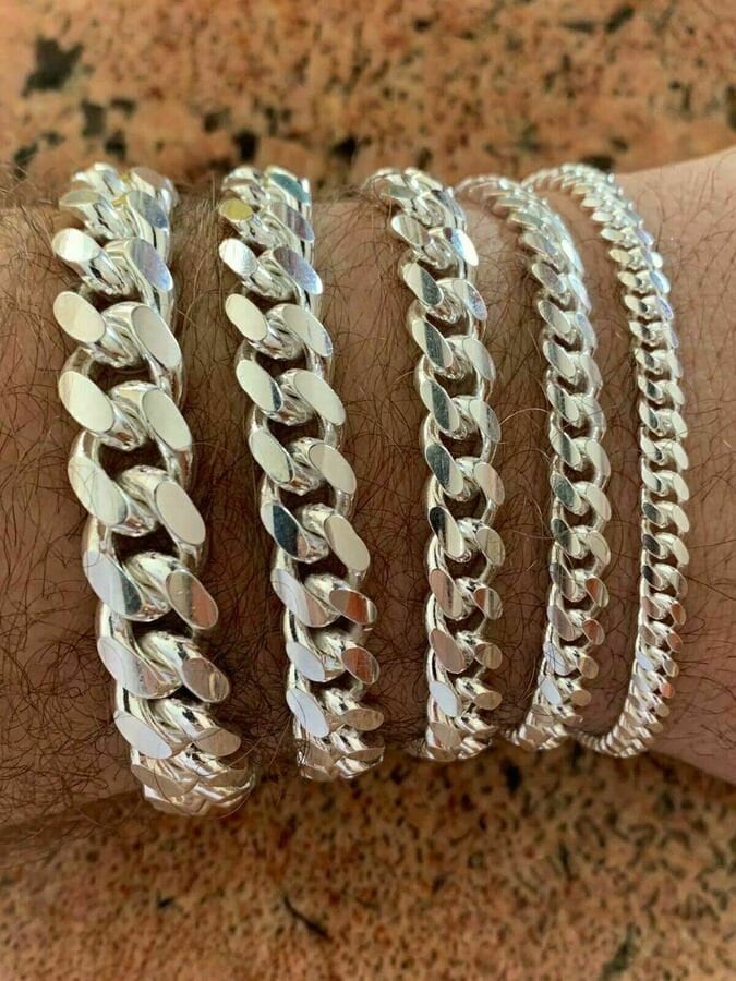 Miami Cuban Box Lock Bracelet - Image 4